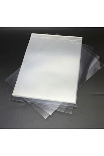 AYDEMİR PVC A4 Size 250 Micron Transparent Acetate-Pvc Note Blapsi 50 Grains