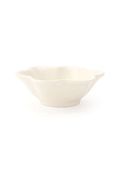 ultraform 7.5 cm White Porcelain Round Sauce Bowl and Snack Bowl