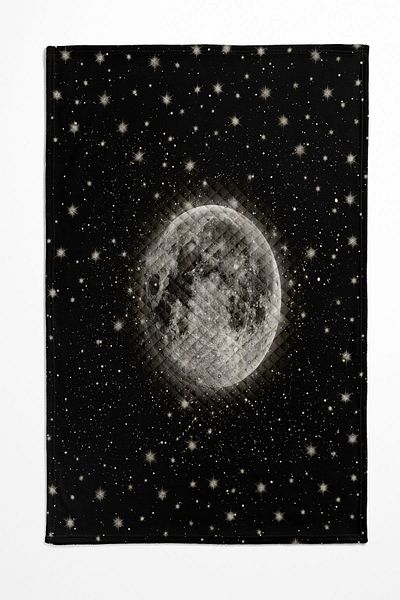 Else Dekor Σετ Πικέ Μονό Μαξιλάρι με μοτίβο Moon Galaxy