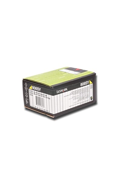 80c80y0 Sarı Return Toner 1000 Sayfa