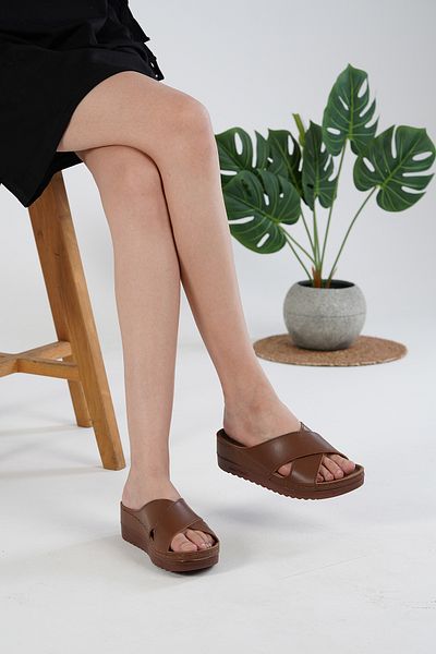 MİRA TERLİK ORTOPEDİK TERLİK VE AYAKKABI Mira Orthopedic Women's Slippers - Soft and Comfortable Daily Design, Suitable for Heel Spurs