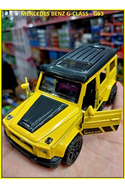 OYUNCAKSAHİLİ Mercedes Benz Class G63 G65 G500 V8 Motor Jip Diecast Metal Arazi Araba Kapı Bagaj Açılır