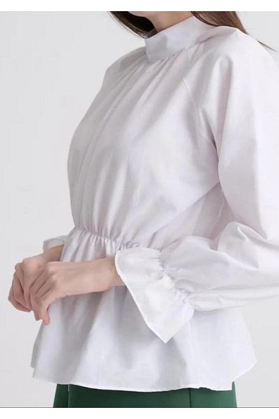 CNG MODA Hijab Waist - Short Shirt with Elastic