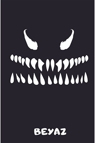 EYBA STİCKER ملصق Venom للسيارة والدراجة النارية