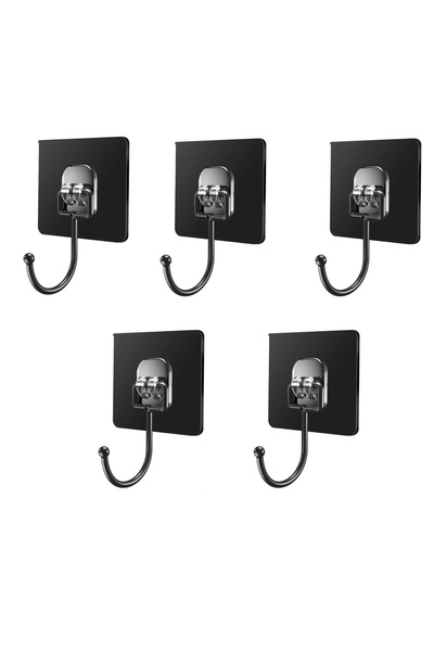 Microcase Güçlü Plastik Yapışkanlı Banyo Mutfak Eşya Havlu Vb Ürün Aslılığı A...