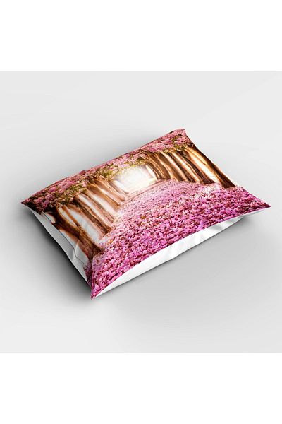 Else Dekor Pink Love Way Patterned Digital Printed - Single and Children's Bedding Set
