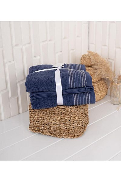 Baveno 70x140 cm Σετ Πετσέτες Μπάνιου Baveno - 100% Βαμβάκι Διπλό
