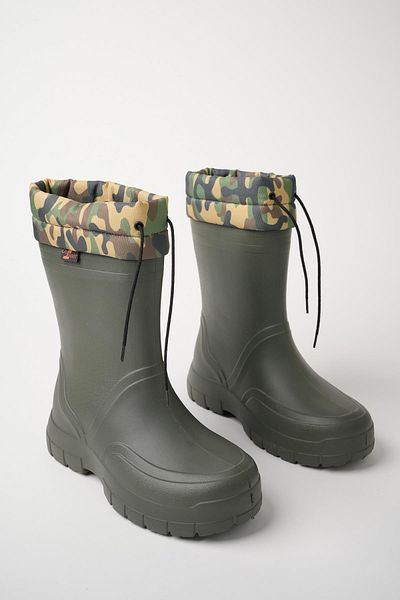 XStreet Black Eva Sole Waterproof Men's Boots