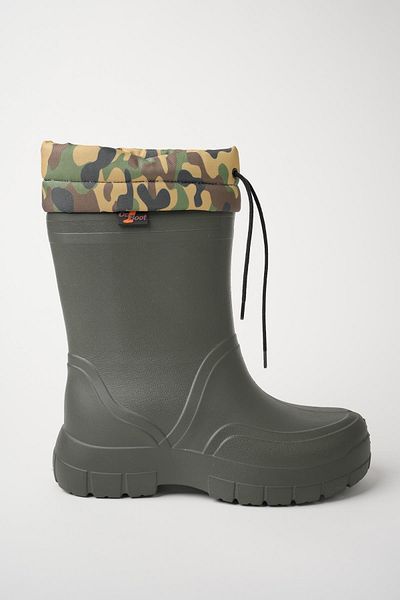XStreet Black Eva Sole Waterproof Men's Boots