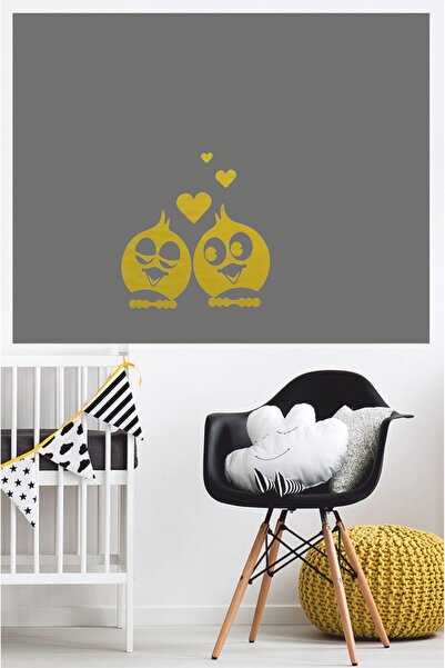 EYBA Autocolant pentru priză Love Birds-oto Sticker-18x18cm