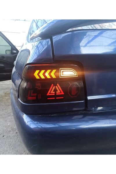EYBA STİCKER Es Cort Stop Light - ملصق رقائق LED، رسم أصلي - متوافق مع واحد