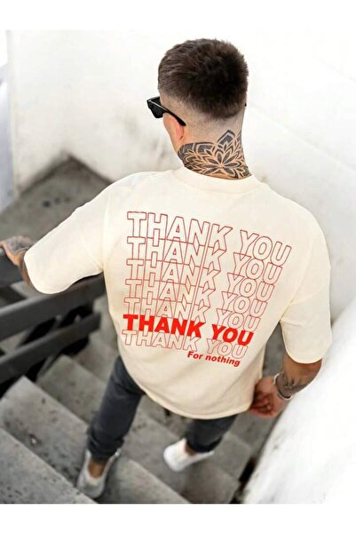 NoVibe Ευχαριστώ για τίποτα Τυπωμένο Unisex κοντομάνικο μπλουζάκι - 100% βαμβάκι