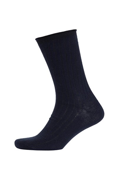 DeFacto Men's Long Cotton Socks Set of 3 - A8268axns