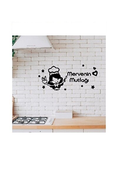 EYBA STİCKER Mutfak Sticker Isme Özel Aşcı