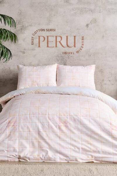 Doqu Home EASY COTON-NEVRESİM TAKIMI-TEK KİŞİLİK-PERU
