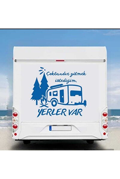 EYBA STİCKER قافلة MODEL2 - هناك العديد من الأماكن التي أريد أن أذهب فيها