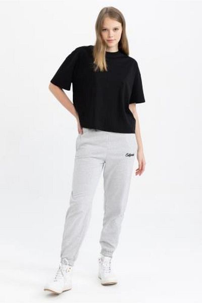 DeFacto Bavlněné tričko Coool Loose Fit s krátkým rukávem Basic 100 Z9455az23sp