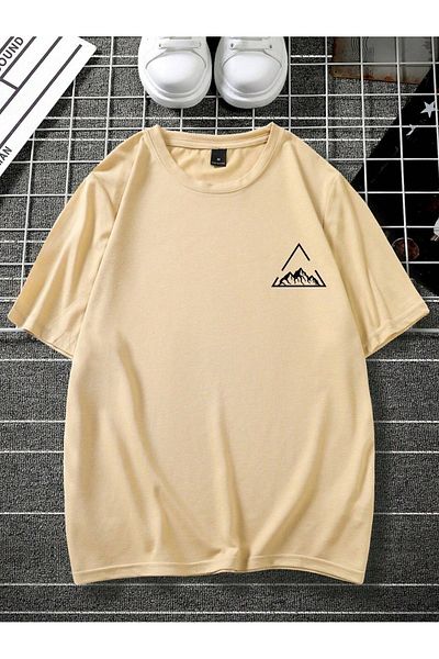 QUEENSTOWN Μπλουζάκι Unisex με τυπωμένο κανονικό στένσιλ