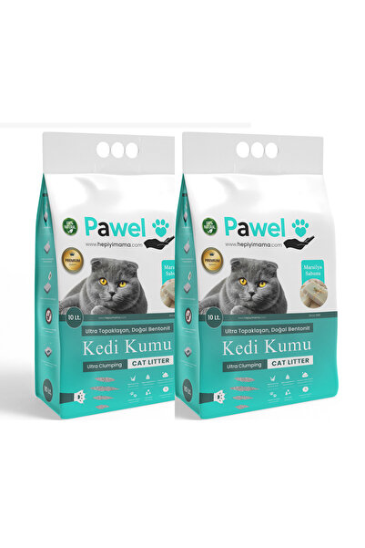 Pawel Marsilya Sabun Kokulu Topaklanan Bentonit Kedi Kumu 10L x 2