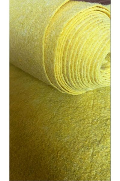 Endüstriyelkesim Thin Felt 1 Mm Thick 1 Mt Yellow