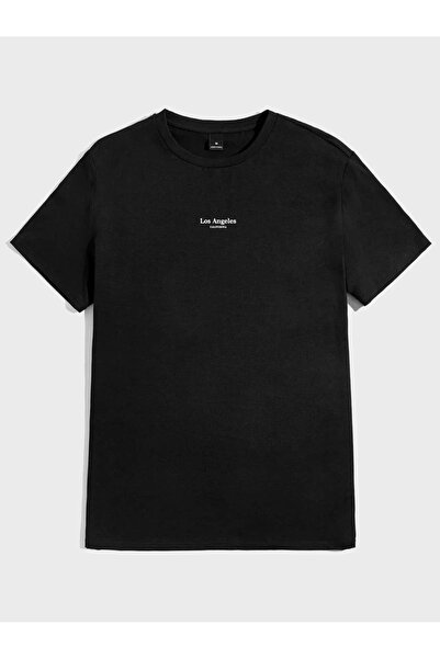 StartMore Tricou oversize unisex cu imprimeu Bust Minimal Los Angeles