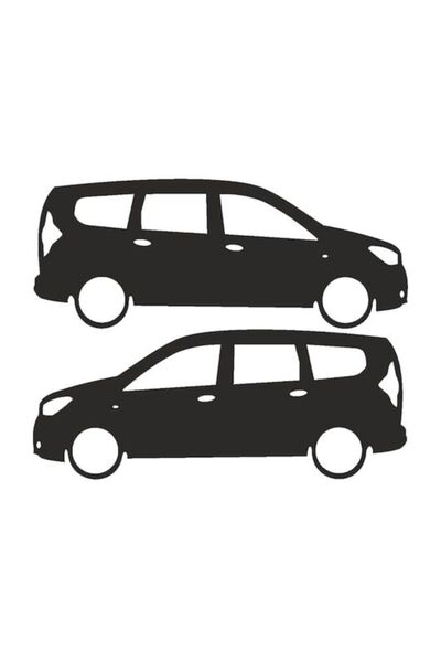 3M ملصق سيارة من Dacia Lodgy باللون الأبيض