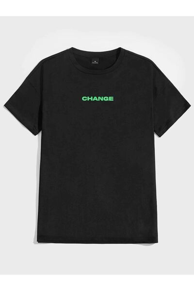 QUEENSTOWN Μπλουζάκι Unisex με στάμπα με αλλαγή στήθους και πλάτης