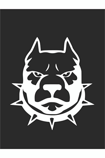 EYBA STİCKER ملصق بيتبول على المقود 15*15 سم - ملصق تلقائي - ملصق سيارة