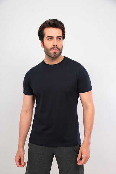 FORE SPORT Ανδρικό μπλουζάκι Navy Blue - Crew Neck