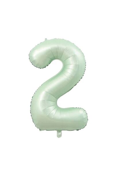 parti sürprizi بالون فويل ريترو أخضر مائي مكون من رقمين