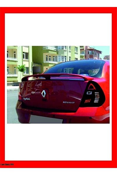 EYBA STİCKER رينو كليو 2 سيدان توقف المصباح LED مظهر رقائق الطلاء - الرسم الأ...