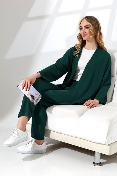ENFİ GİYİM Enfi Twist Kimono - 2-Piece Set, Full Lycra, Loose Cut