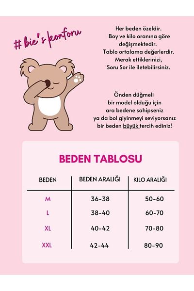 BIES Set pijamale de sezon din bumbac cu dungi roz și albe - Lycra - cu nasturi în față, guler cămăși, mânecă lungă