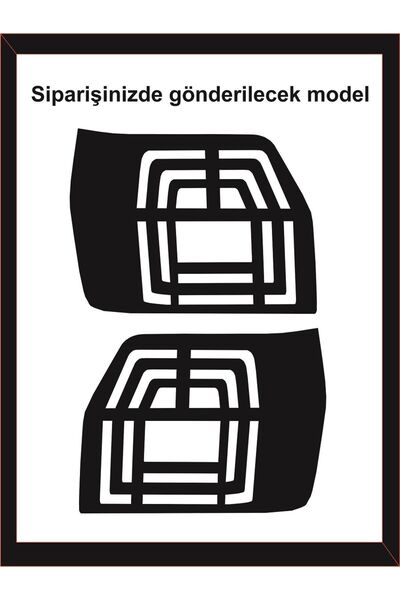 EYBA STİCKER فيات أونو توقف المصباح LED المظهر طلاء احباط الرسم الأصلي متوافق...