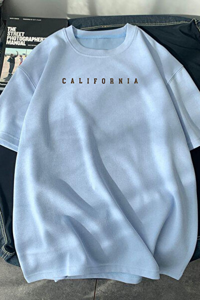 TKSTORE تي شيرت مطبوع عليه كاليفورنيا للجنسين