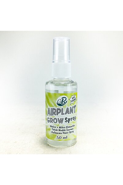 Gurme Bitki Airplant Grow Sprey 50 Ml - Hava Bitkisi Tillandsia Için Sıvı Bes...