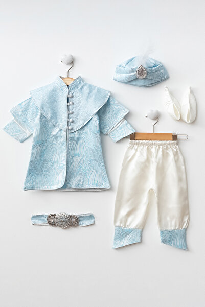 Harry&Millie طفل رضيع Mevlütlük Şehzade فستان الختان ملابس الختان صبي 1 سنة