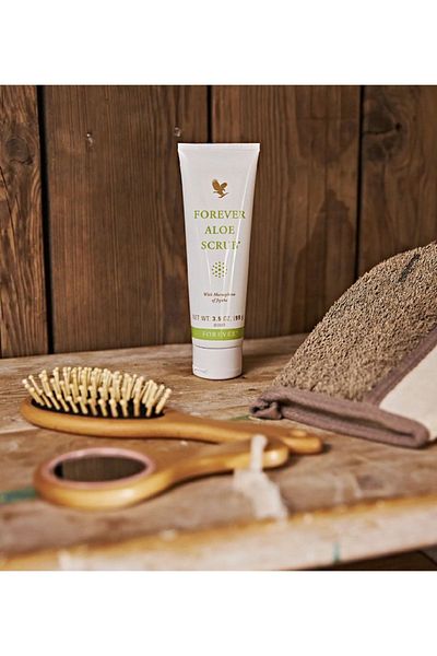 Forever Living Products Forever Aloe Scrub - Comfortable Cut and Aloe Effect
