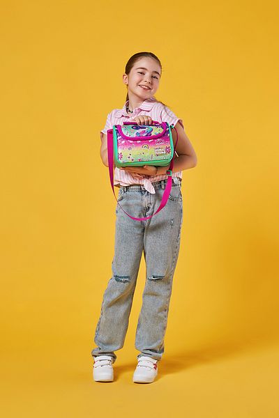 Coral High Cutie termică pentru prânz cu model flamingo roz apă verde pentru copii 11880