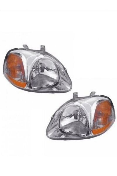 Tayvan Ies Civic 1996-1998 ve 1999 Model  Uyumlu Makyajsız Kasa Usdm Far