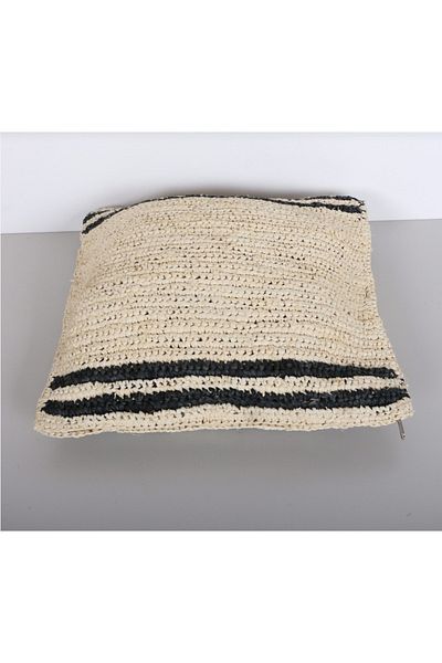 Mylamp 47x47cm Reversible Natural and Black Knitting