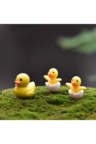 Himi Pasta Süsleri Yavru Ördekler Minyatür Figür Karakter Oyuncakları Evcilik...