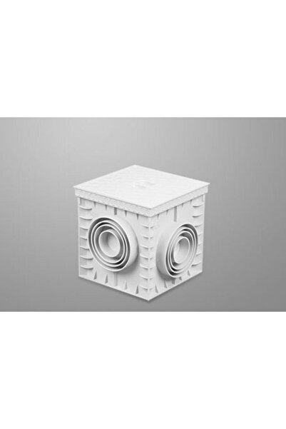 LUX WARES 20x20 Plastik Yeraltı Buat Ve Rögar Kapağı Kutusu (menhol) Luxwares