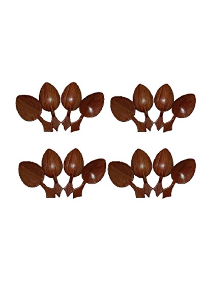 Happyland 16 Adet Tahta Görünümlü Plastik Oyun Kaşığı Gösteri Ve Oyun Kaşığı ...