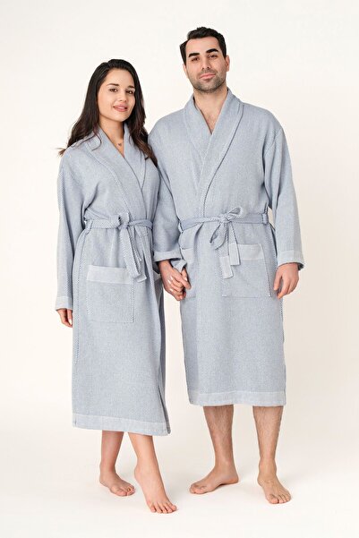 Lajel Couple | 2'li Premium Bornoz Takımı | %100 Pamuk | Plaj, Yazlık, Ince, Peştemal | Kadın/erkek/unisex