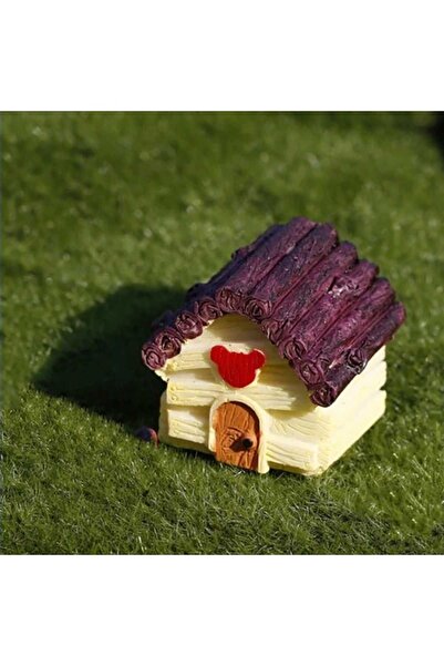Himi Pasta Süsleri Village House Model Toothpick Cupcake Cake Decoration Birt...