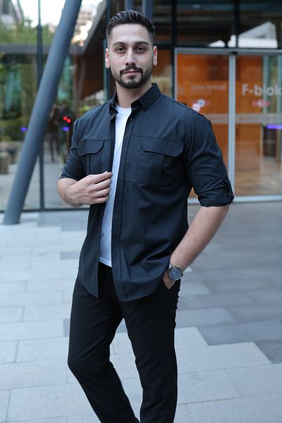 MD1974 Men's Sports Shirt - Tactical Shirt - Jacket Shirt