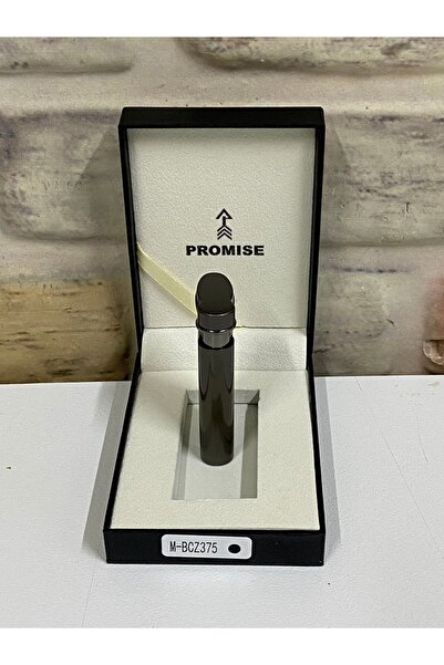 PROMISE Füme Renk Gaz Göstergeli Gazlı Kişiye Özel Çakmak