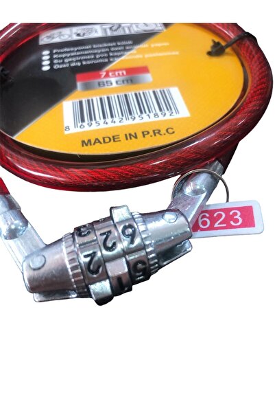 DMAX 7-6 cm Bicycle Lock with Encrypted