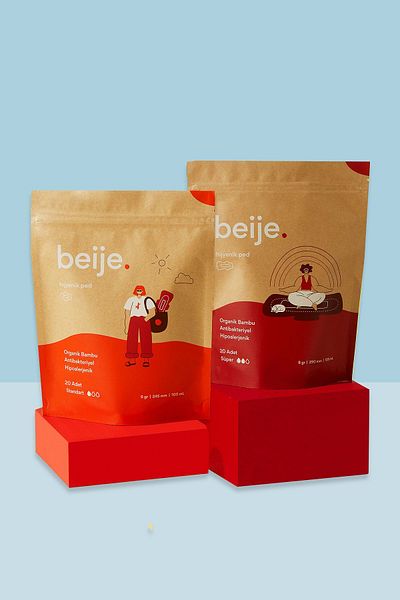 beije Ece's Menstrual Package (20 Standard Pads, 20 Super Pads)